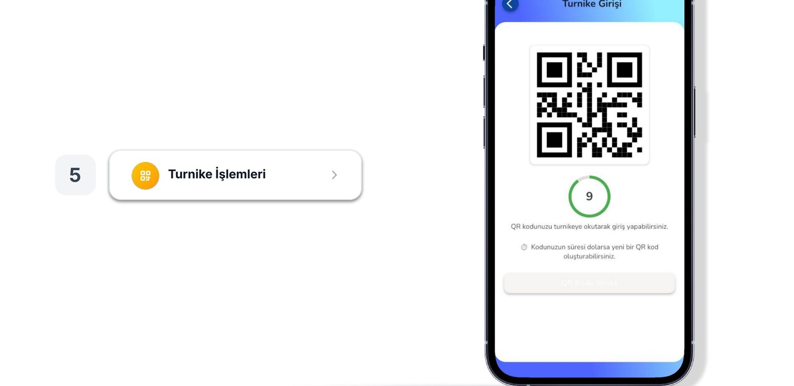 Şirketim — Turnike & QR Geçiş ekran görüntüsü
